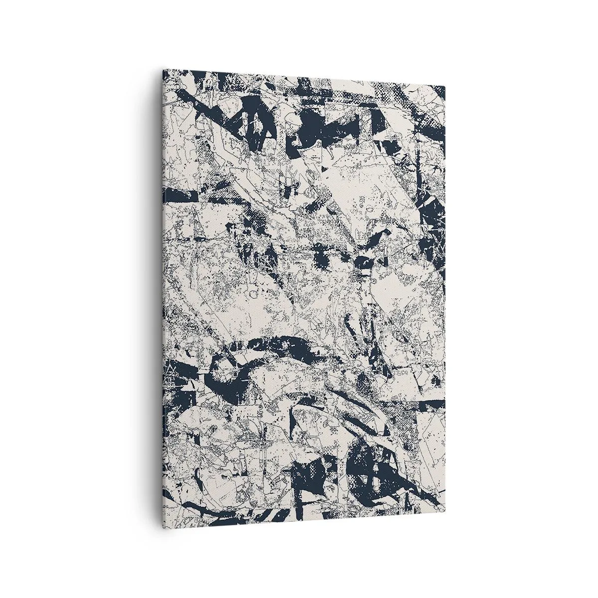 Lærredstryk - Billede på lærred - Modsætningernes gennemtrængning - 70x100 cm