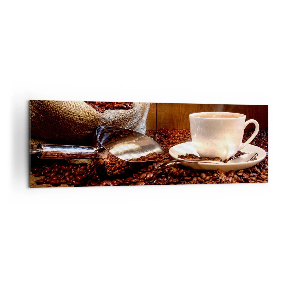 Lærredstryk - Billede på lærred - Kan du lugte det? - 160x50 cm