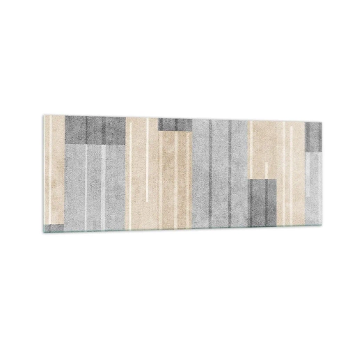 Billede på glas - Komposition: hold den lodret - 140x50 cm