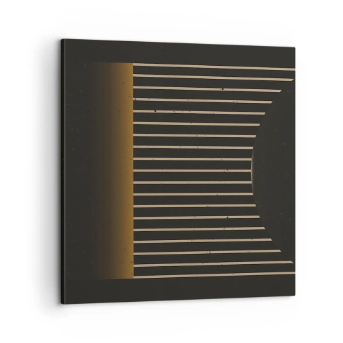 Lærredstryk - Billede på lærred - Udforsk mørket - 60x60 cm