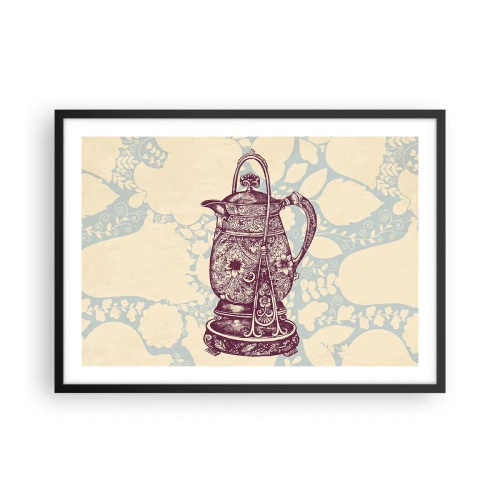 Plakat i sort ramme - Skønheden i hverdagslivet - 70x50 cm