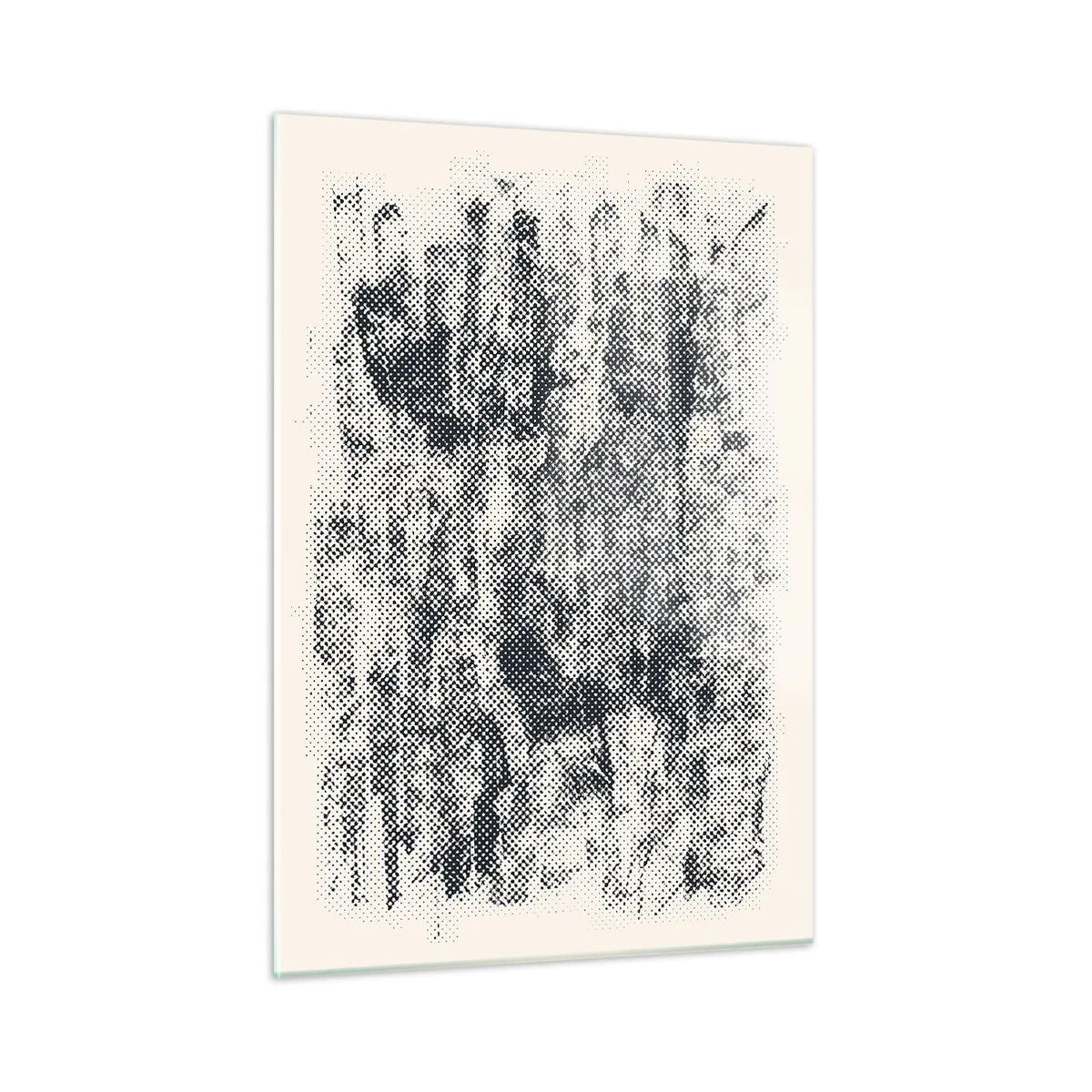 Billede på glas - Tågeagtig sammensætning - 50x70 cm