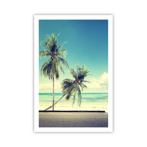 Plakat - Ferietid til at starte - 61x91 cm