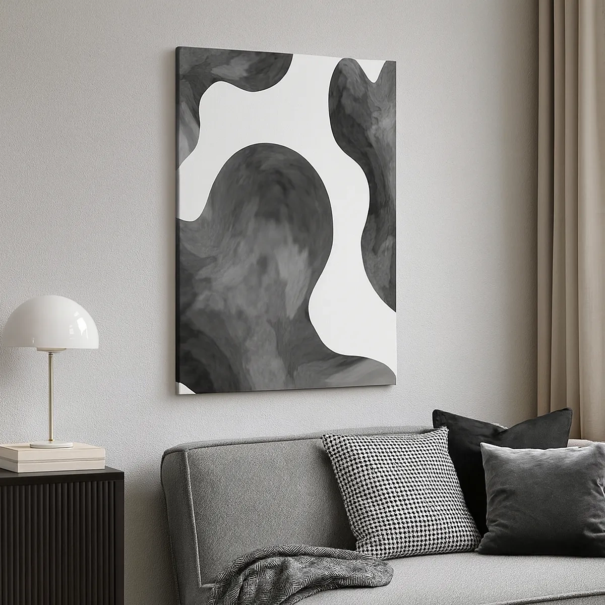 Lærredstryk - Billede på lærred - Mælkevejen - 50x70 cm