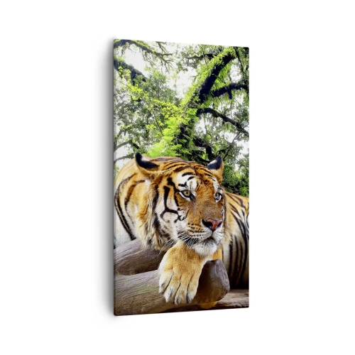 Lærredstryk - Billede på lærred - Med venlig hilsen - 55x100 cm