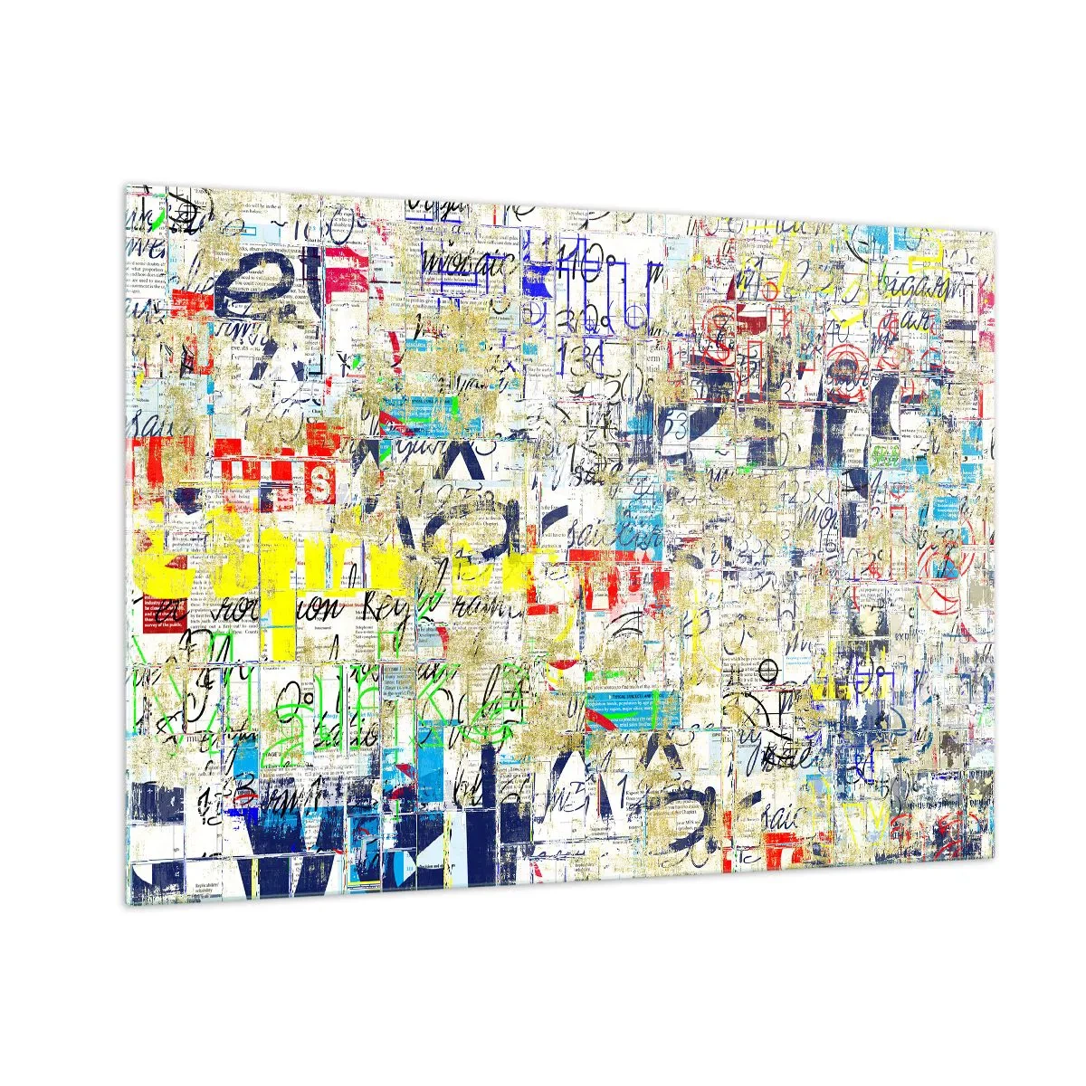 Billede på glas - Simpelthen en fryd for øjet - 100x70 cm