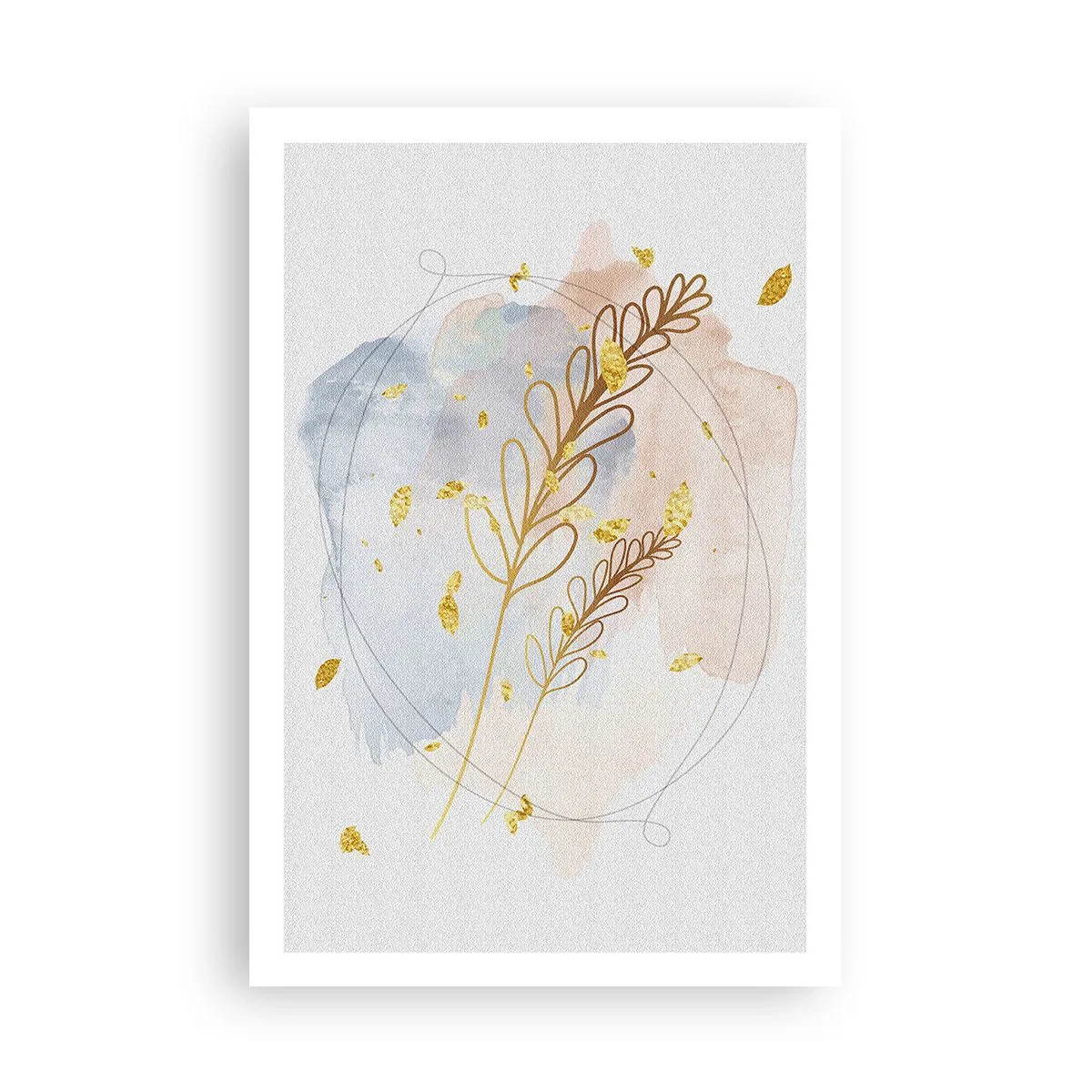 Plakat - En gylden eksplosion - 61x91 cm