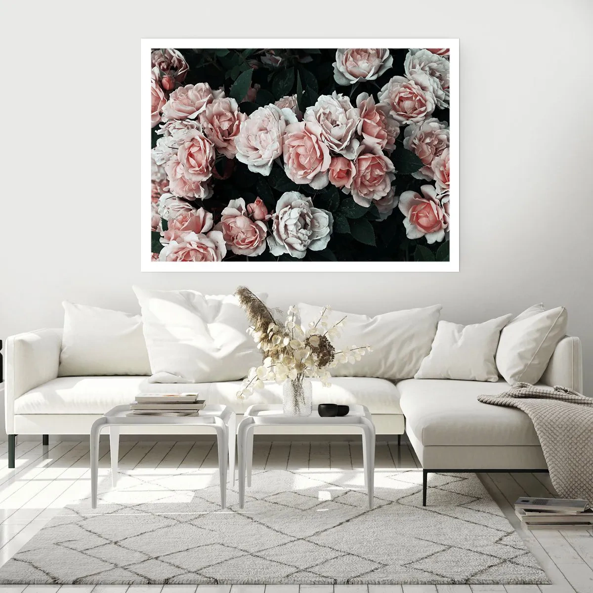 Plakat - Lyserød ansamble - 40x30 cm