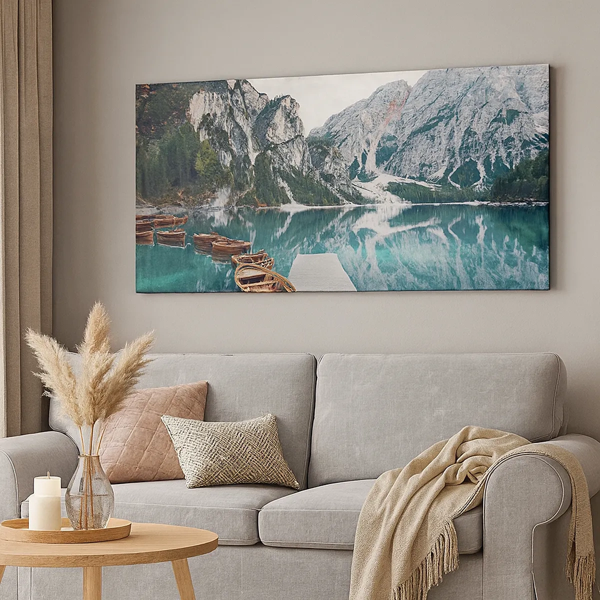 Lærredstryk - Billede på lærred - Vi vil vise dig skønheden - 30x30 cm