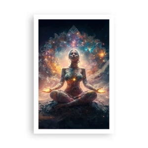 Plakat - Flow af god energi - 61x91 cm