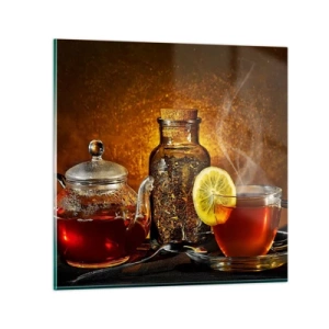 Billede på glas - I stil med de hollandske mestre - 30x30 cm