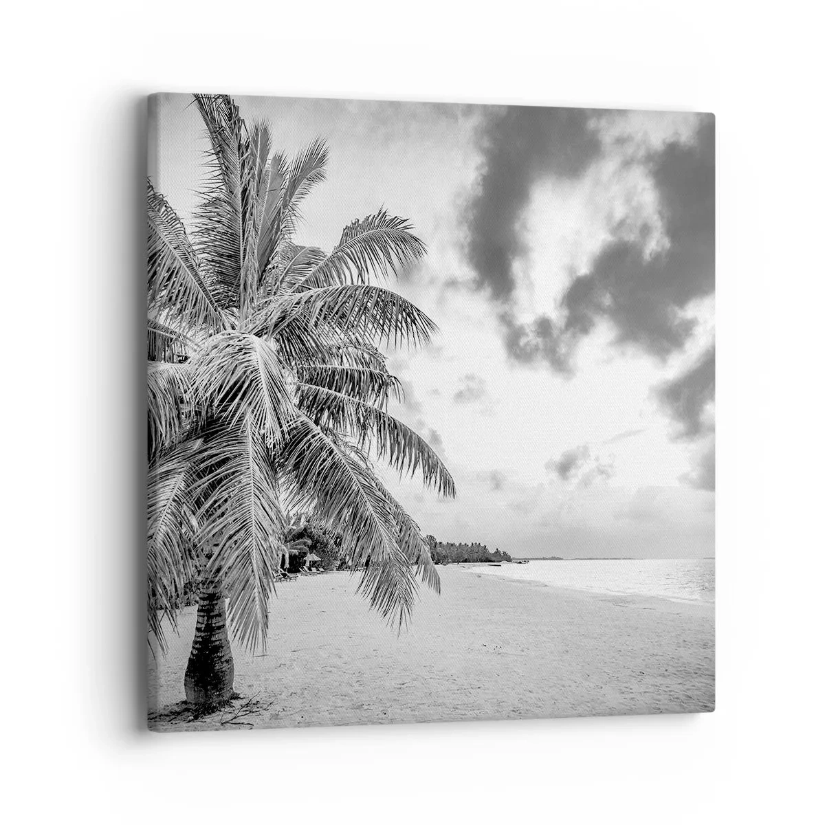 Lærredstryk - Billede på lærred - Når du længes efter ensomhed.... - 40x40 cm