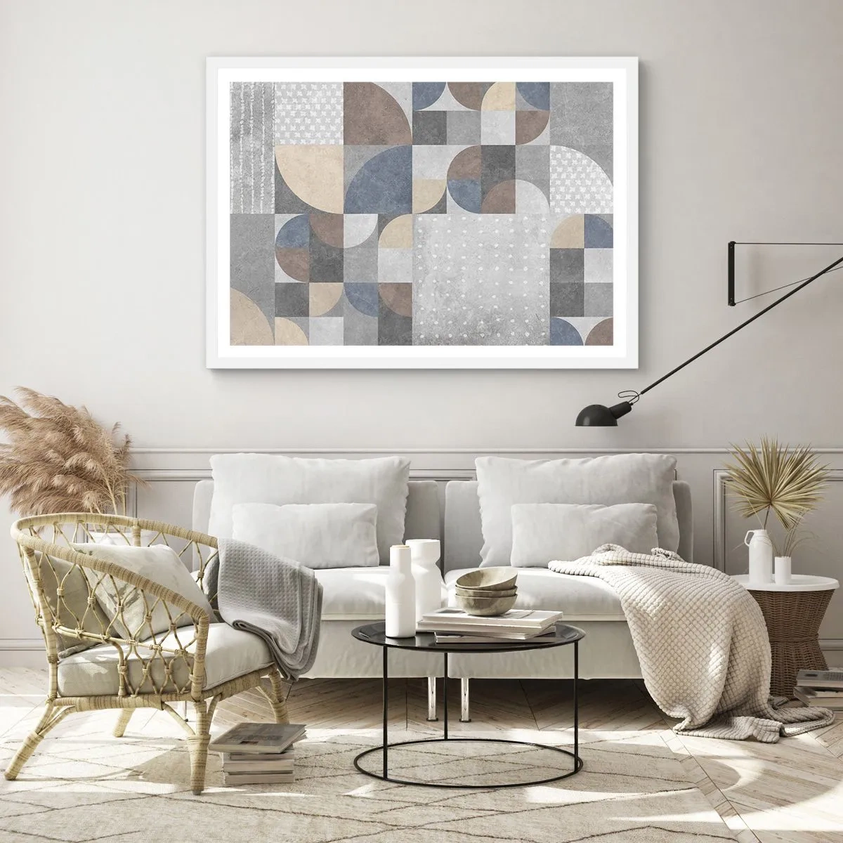 Plakat i hvid ramme - Keramisk fantasi - 40x30 cm