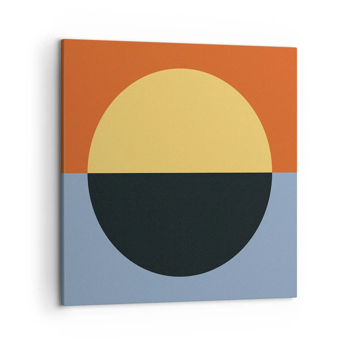 Lærredstryk - Billede på lærred - En sammensætning af varme og kølighed - 50x50 cm