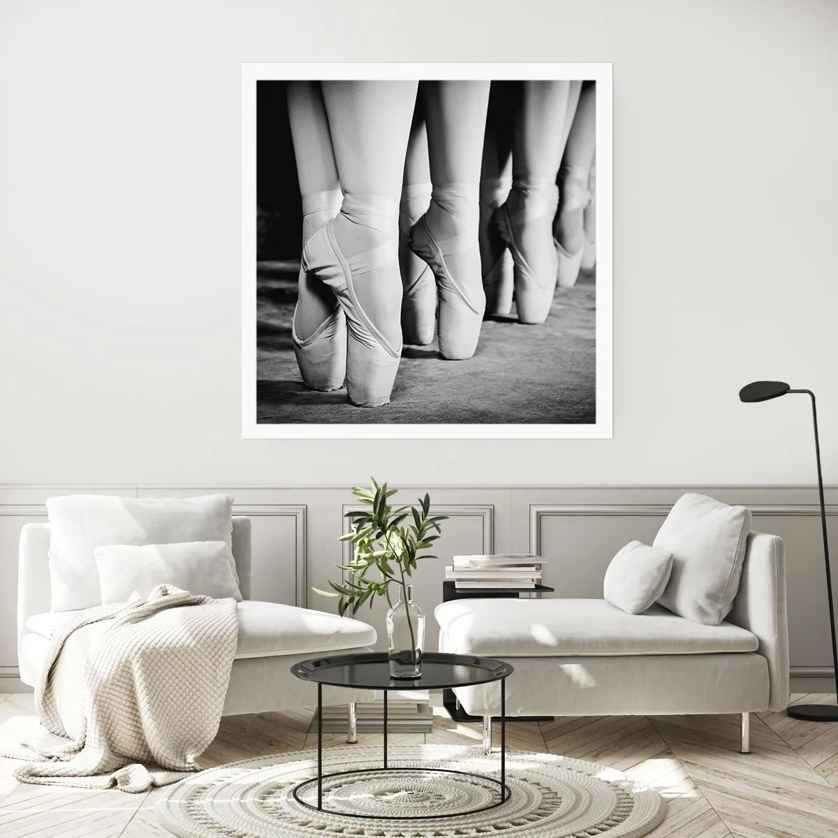 Plakat - Sammen, let - 60x60 cm