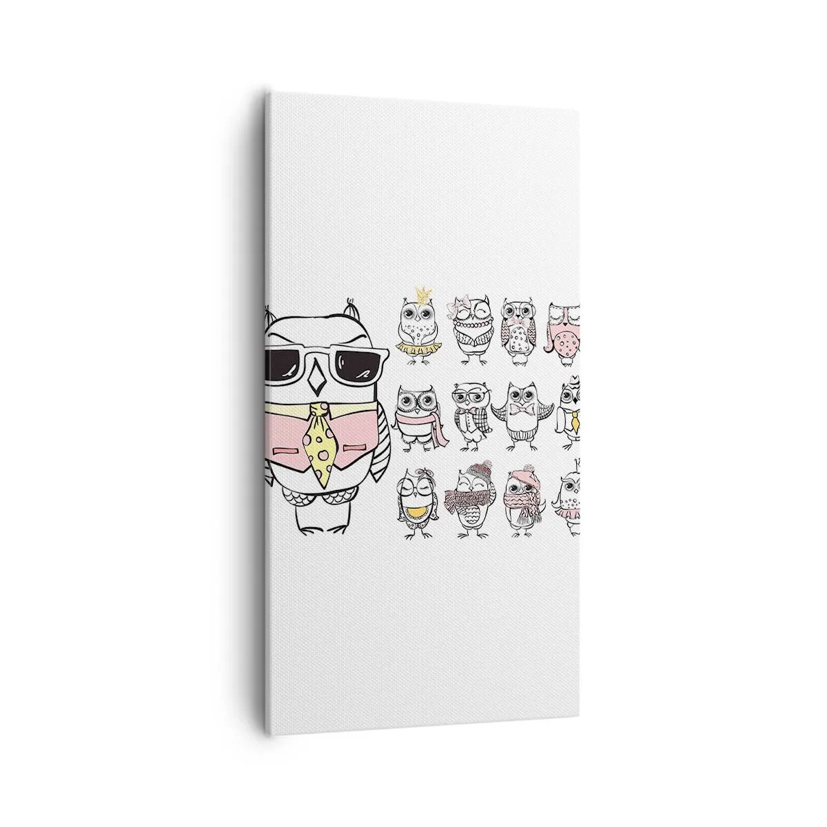 Lærredstryk - Billede på lærred - Så mange roller at spille - 55x100 cm