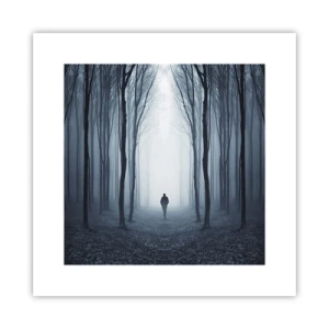 Plakat - Og alt sammen ganske enkelt - 30x30 cm