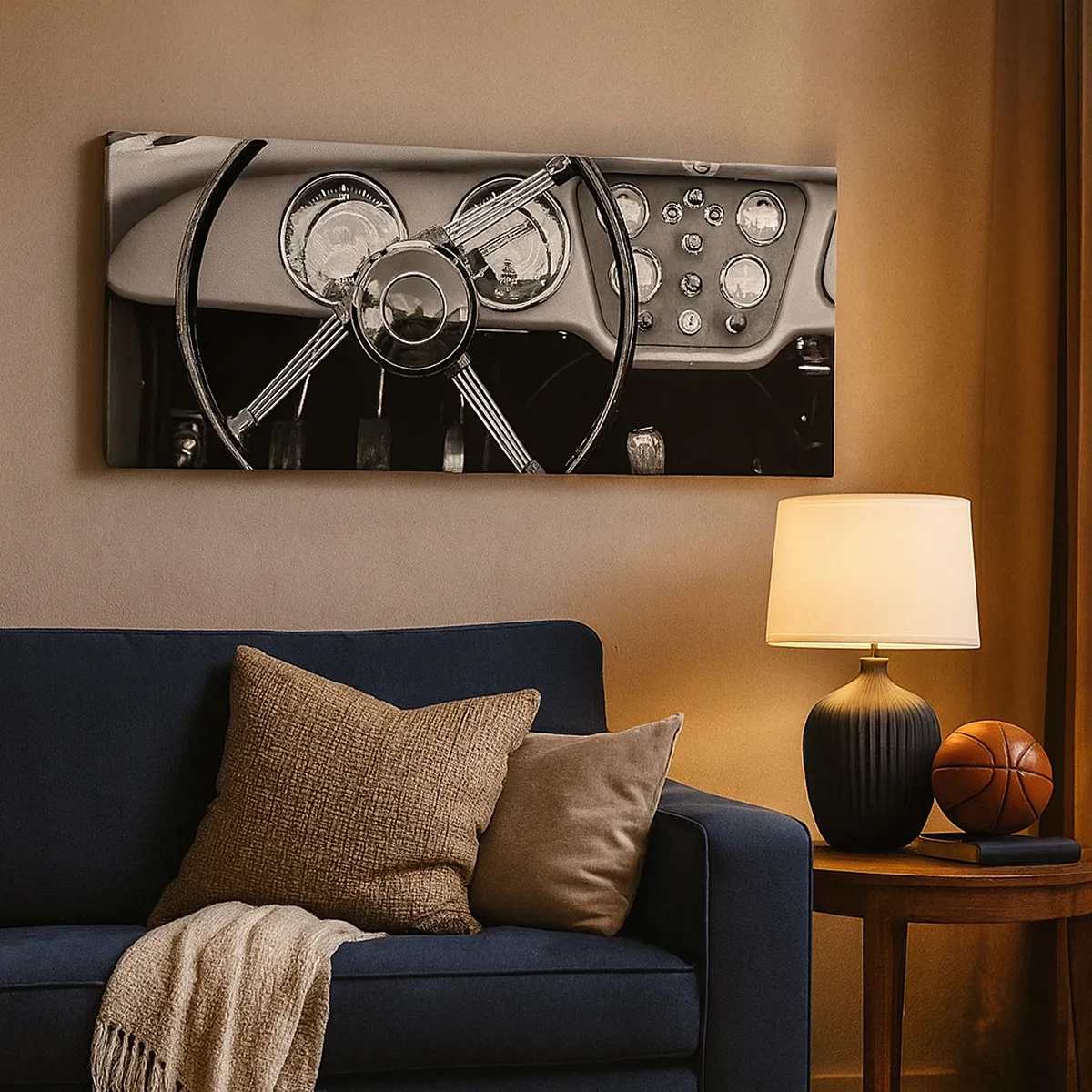 Lærredstryk - Billede på lærred - En drøm for samlere - 30x30 cm