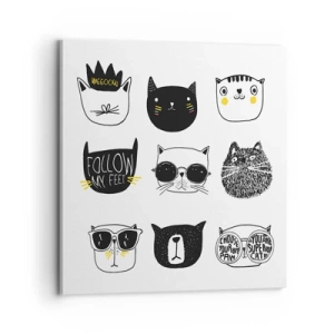 Lærredstryk - Billede på lærred - Alle andre - 70x70 cm