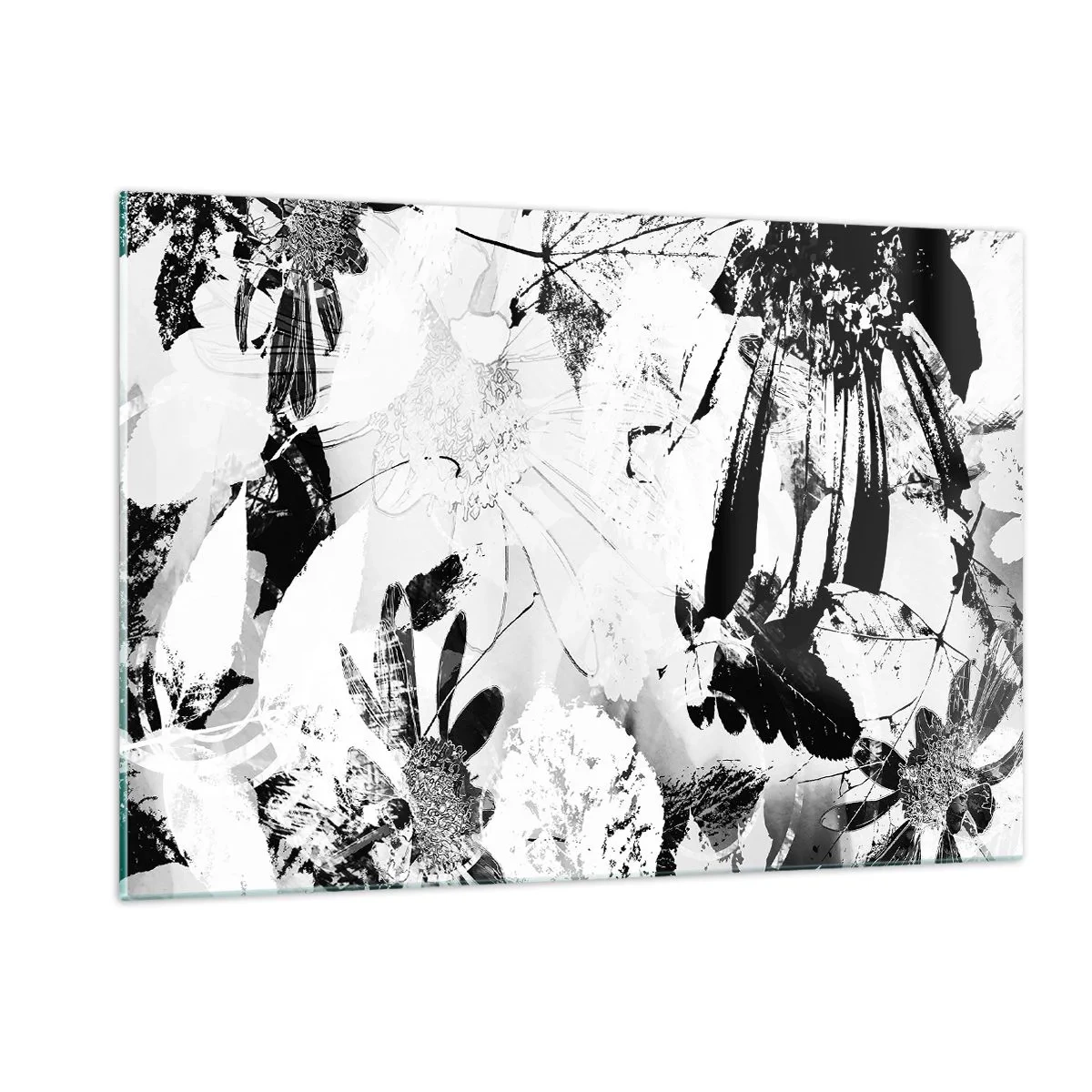 Billede på glas - Efterår i det negative - 120x80 cm
