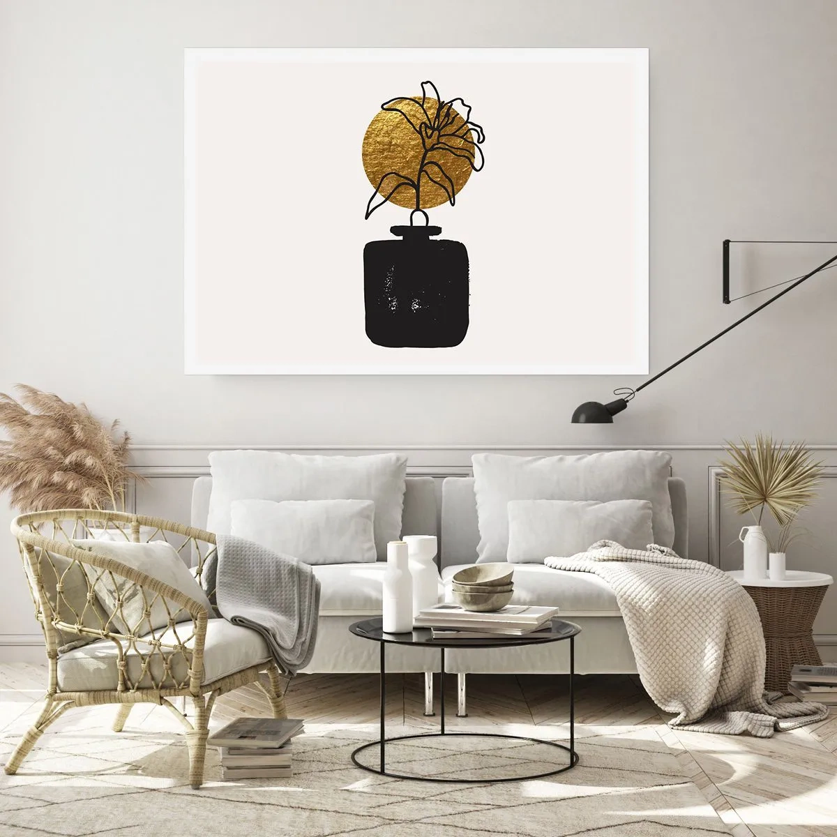 Plakat - Skønhed i balance - 100x70 cm