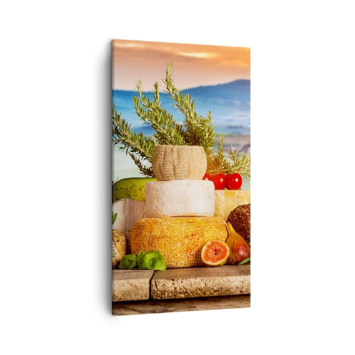 Lærredstryk - Billede på lærred - Italiensk livsglæde - 45x80 cm