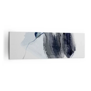 Lærredstryk - Billede på lærred - Intensitet og bevægelse - 160x50 cm