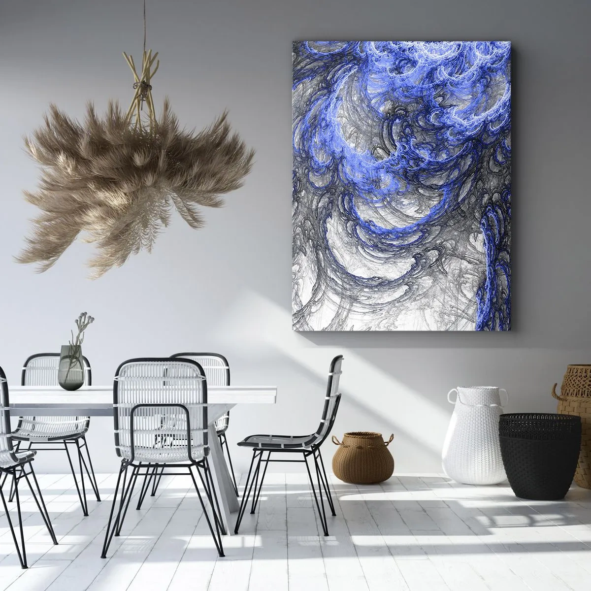 Lærredstryk - Billede på lærred - En bølges fødsel - 70x100 cm