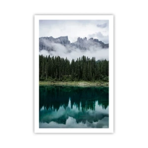 Plakat - Hys, tys, lad os ikke vække sovevandet... - 61x91 cm