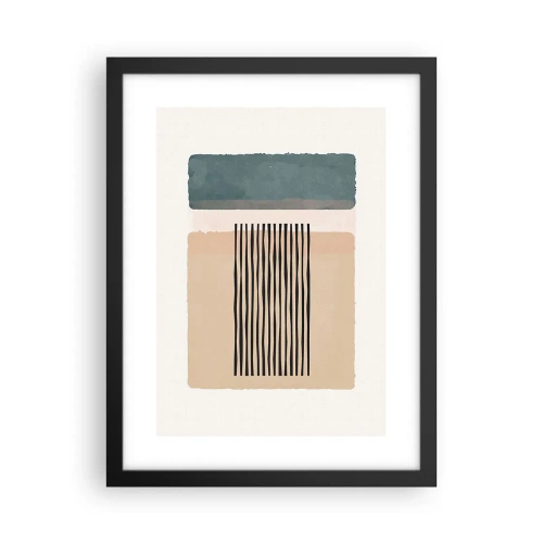 Plakat i sort ramme - Alt er i god stand - 30x40 cm