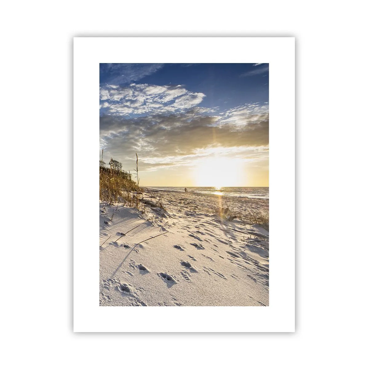 Plakat - Indbydelse til en vandretur - 30x40 cm
