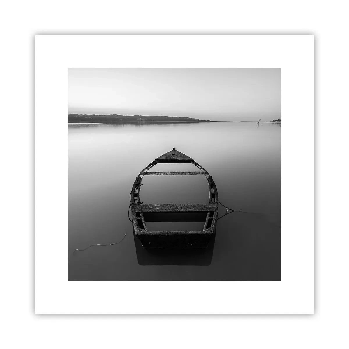 Plakat - Længsel og melankoli - 30x30 cm