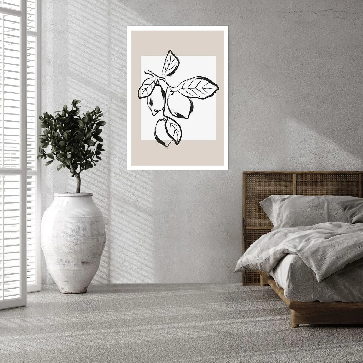 Plakat - Hvor citronen modner... - 30x40 cm