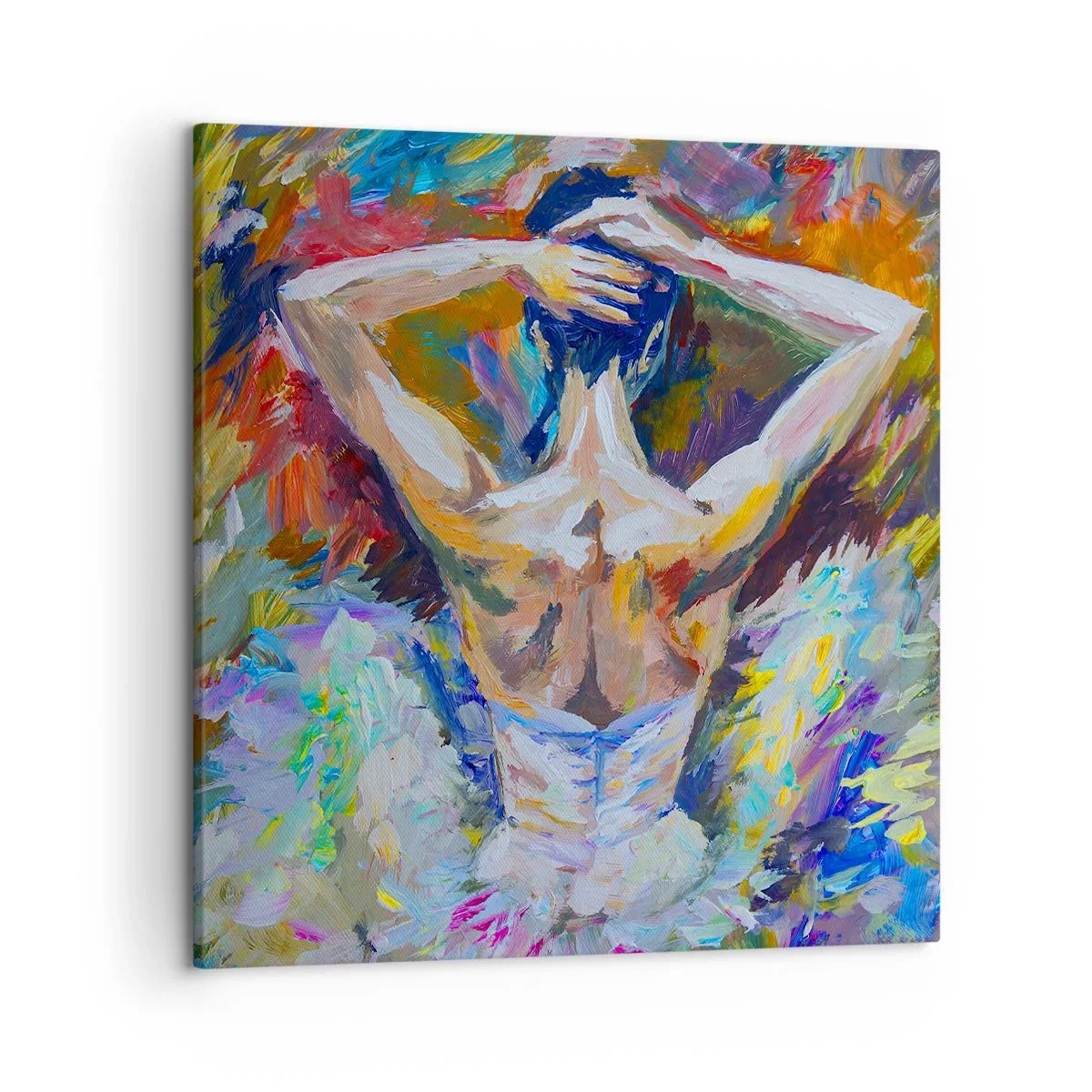Lærredstryk - Billede på lærred - Det kan være hvad som helst - 50x50 cm