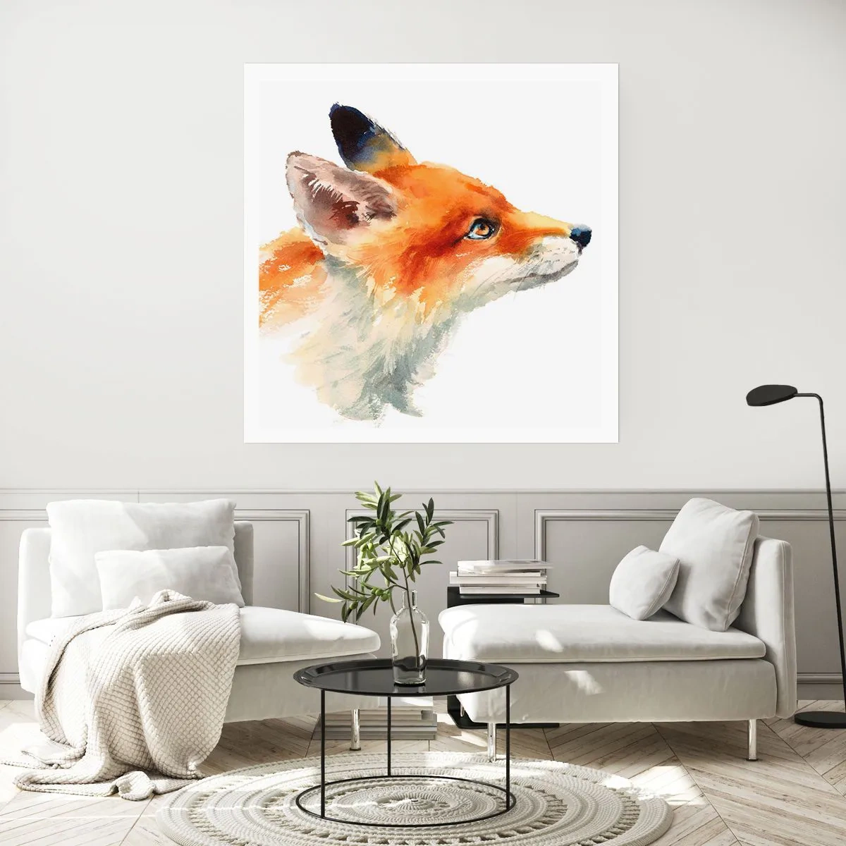 Plakat - Man kan aldrig være for forsigtig - 60x60 cm