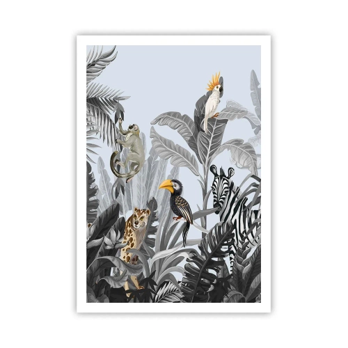 Plakat - En afrikansk fabel - 70x100 cm