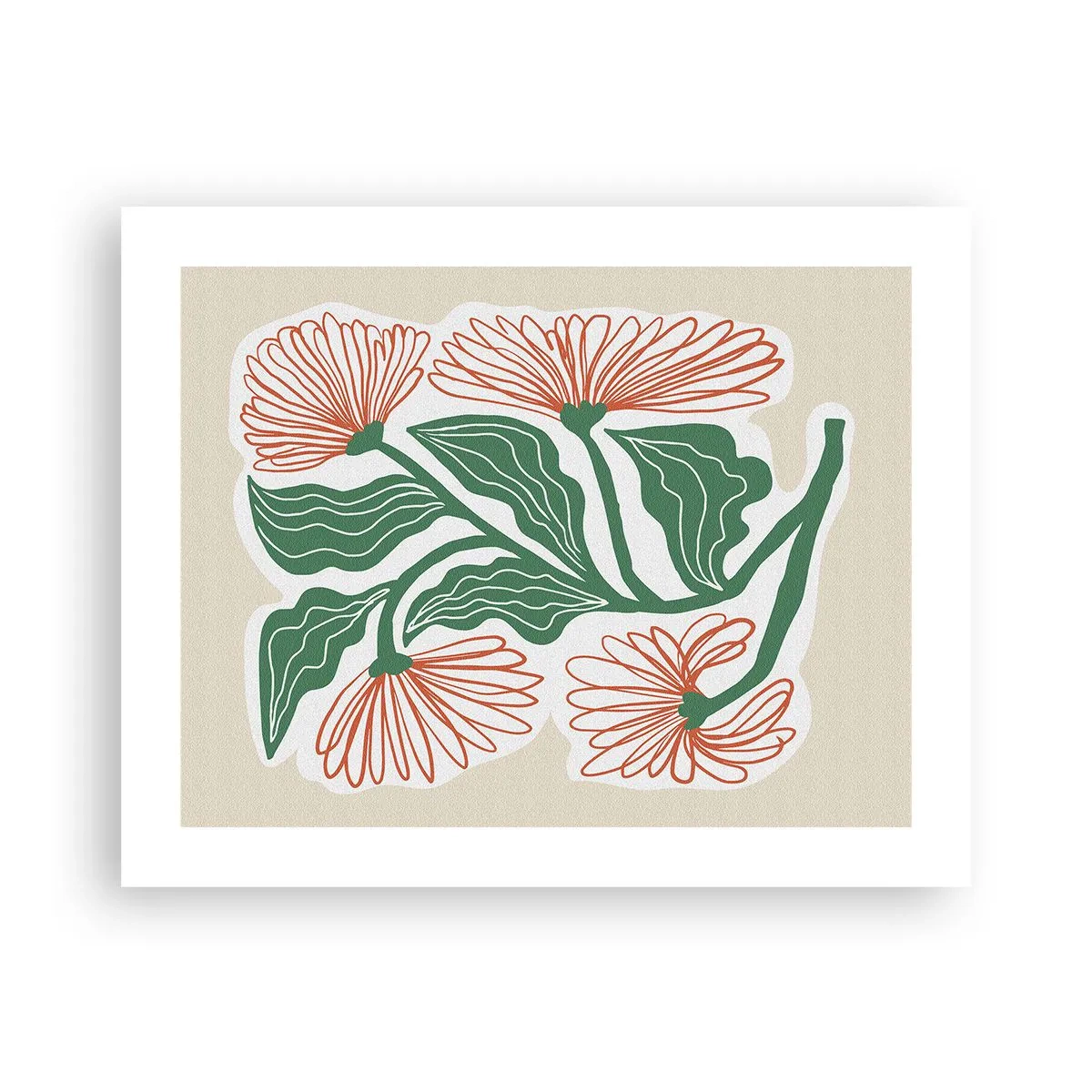 Plakat - Folkeligt og moderne - 50x40 cm