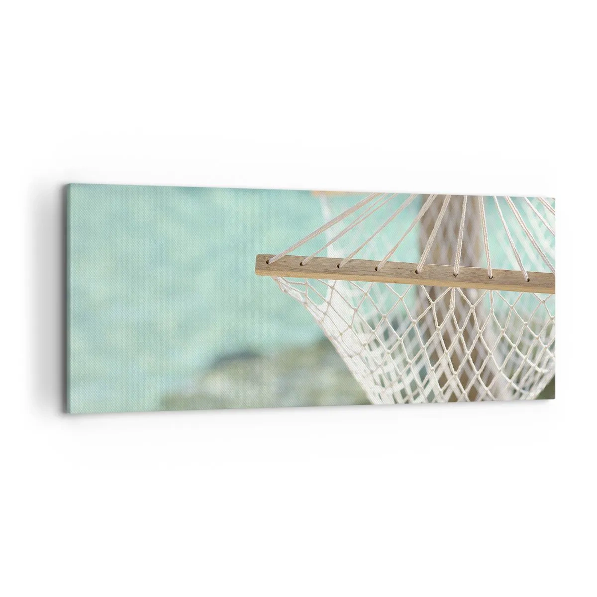 Lærredstryk - Billede på lærred - Tid til afslapning - 120x50 cm