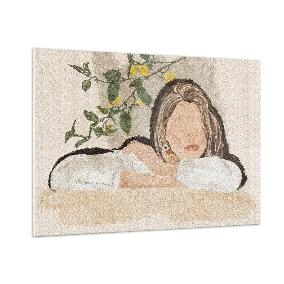 Billede på glas - Sydstaternes skønhed - 100x70 cm