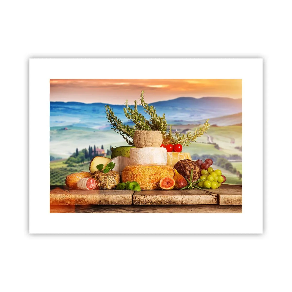 Plakat - Italiensk livsglæde - 40x30 cm