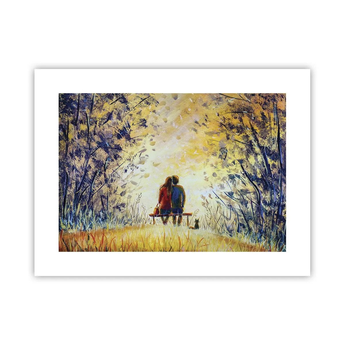Plakat - Et magisk øjeblik - 40x30 cm