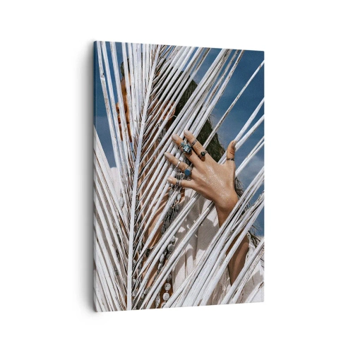 Lærredstryk - Billede på lærred - Shamanens kæreste? - 50x70 cm