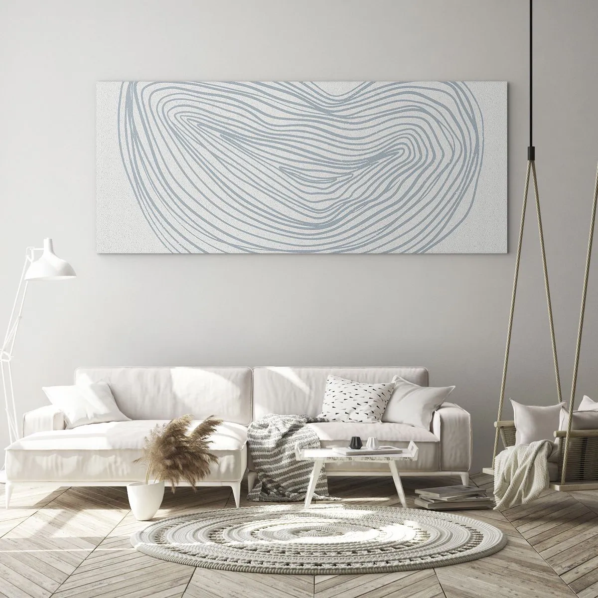 Billede på glas - Smil fra en dråbe - 160x50 cm