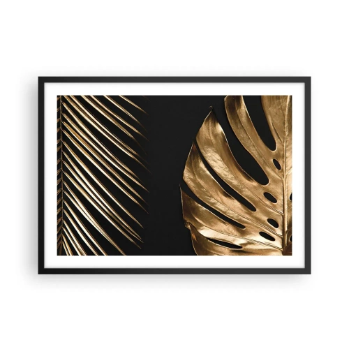 Plakat i sort ramme - Forskellige, og lige dyre - 70x50 cm