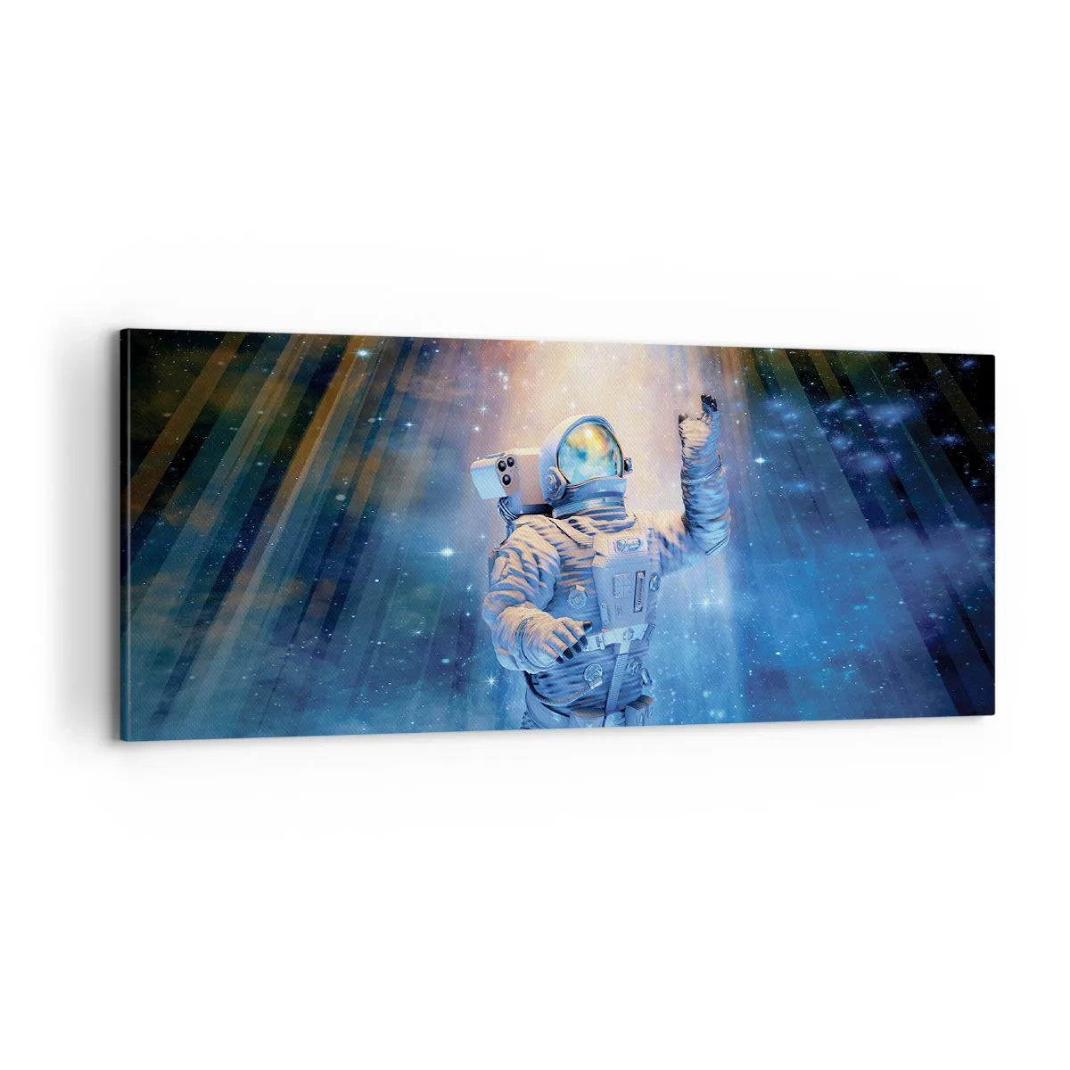 Lærredstryk - Billede på lærred - Endelig på destinationen - 100x40 cm