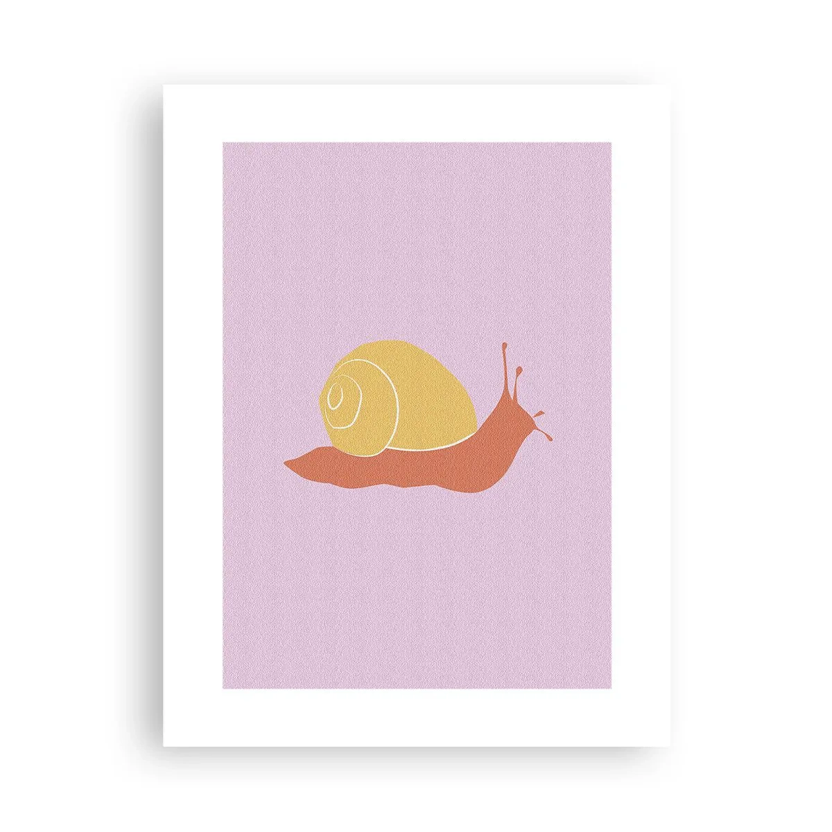 Plakat - Der er ingen hastværk - 30x40 cm