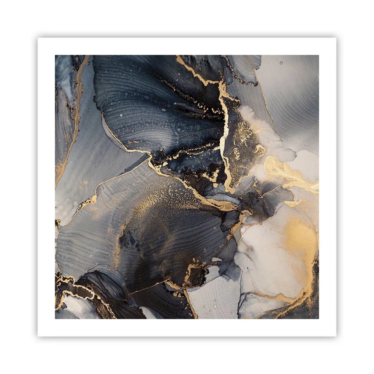 Plakat - Livet af sten - 60x60 cm