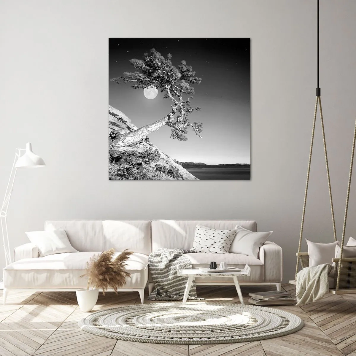 Lærredstryk - Billede på lærred - Den sejrrige kriger - 50x50 cm