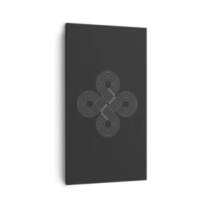 Lærredstryk - Billede på lærred - I den keltiske ånd - 45x80 cm