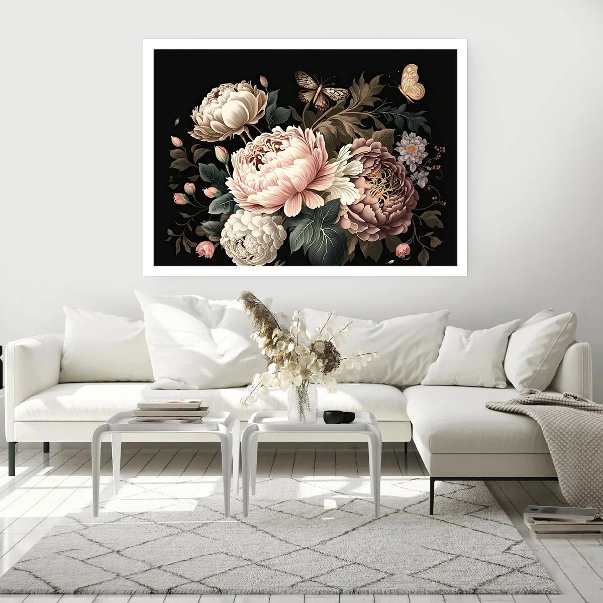 Plakat - I barok stil - 91x61 cm
